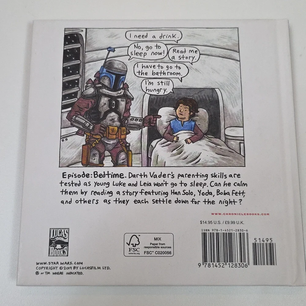 Star Wars Darth Vader Hardcover Books - Little Princess, Son, Friends, Goodnight
